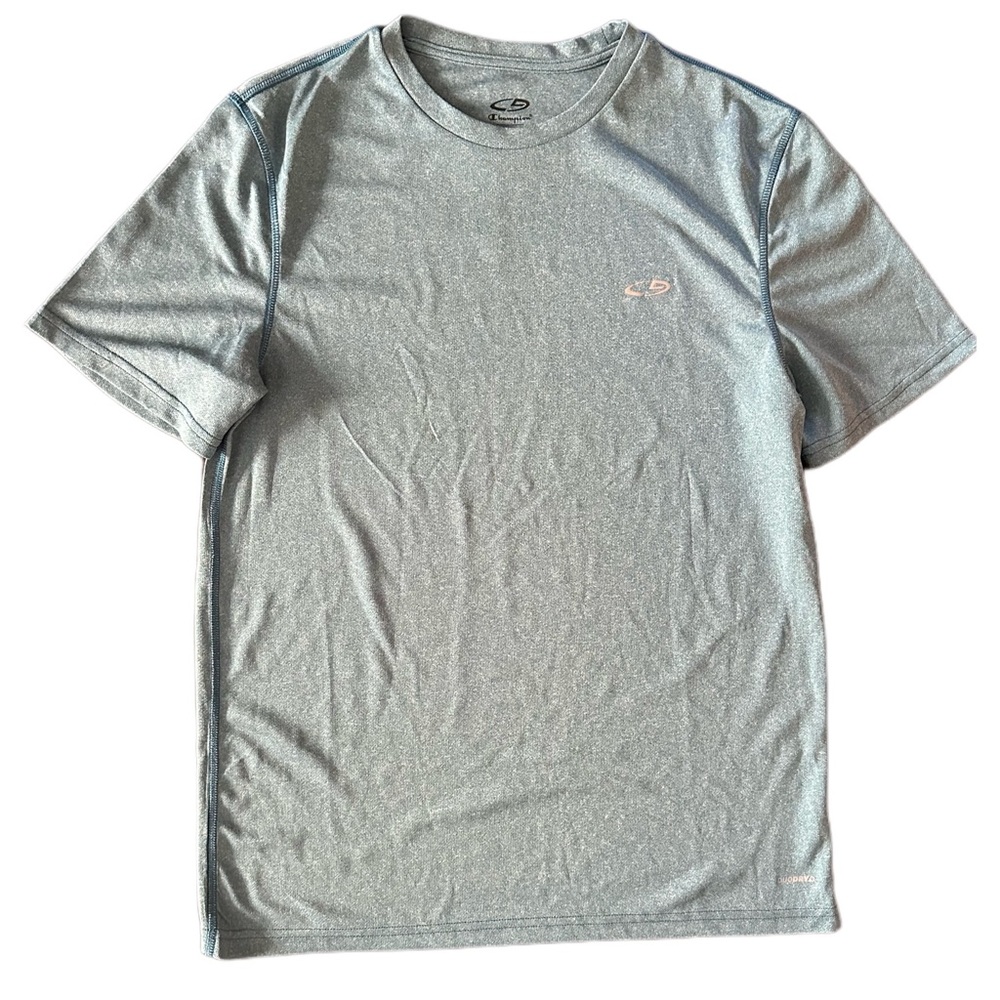 Champion • like new, men’s medium heather blue tee